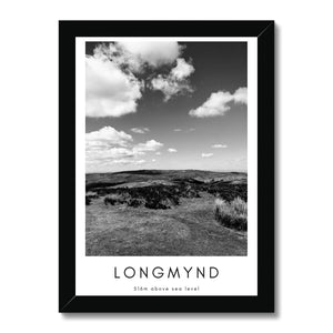 Framed Longmynd print