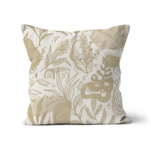Ivory floral Cushion