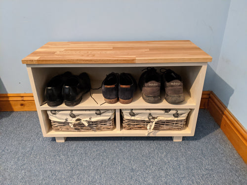 Shoe storage bench - FurniturefromtheOaks