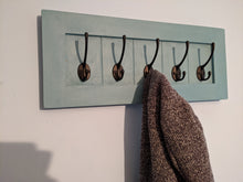 Load image into Gallery viewer, Painted boarded style coat rack - FurniturefromtheOaks

